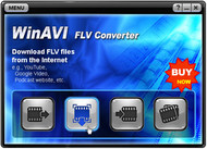 WinAVI FLV Converter screenshot